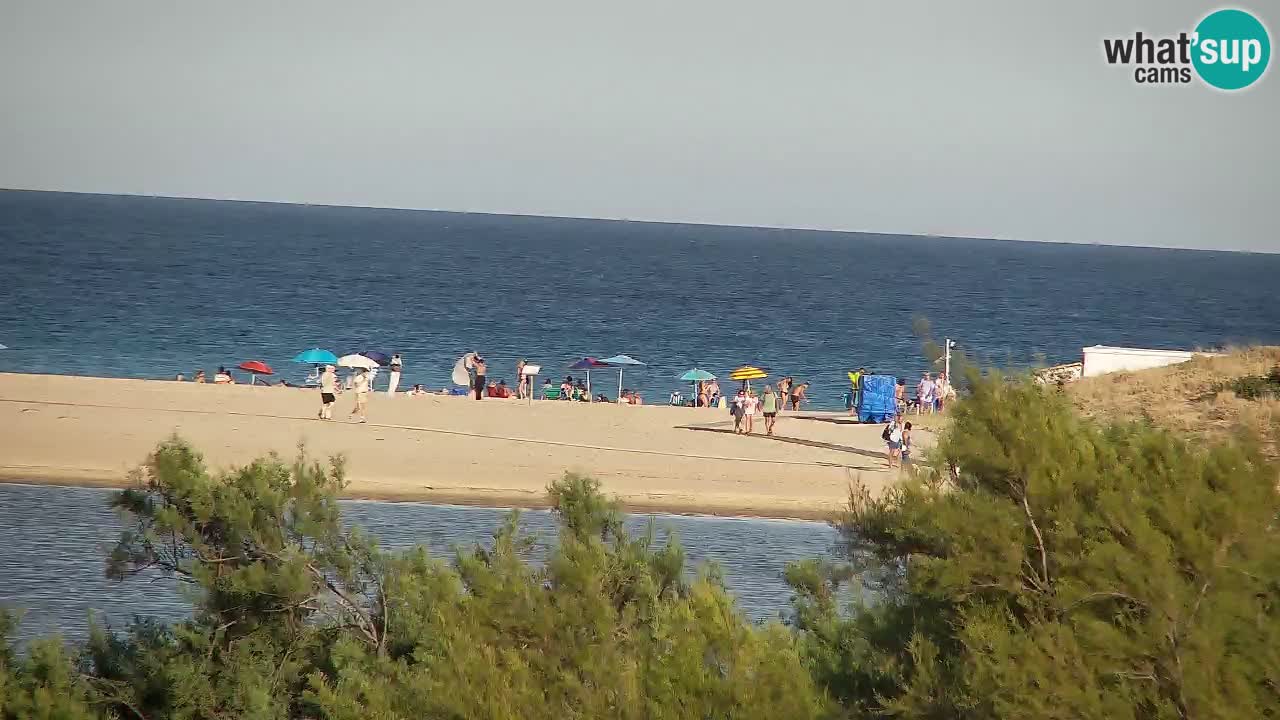 Webcam Chia – Vista en directo de la playa Su Giudeu