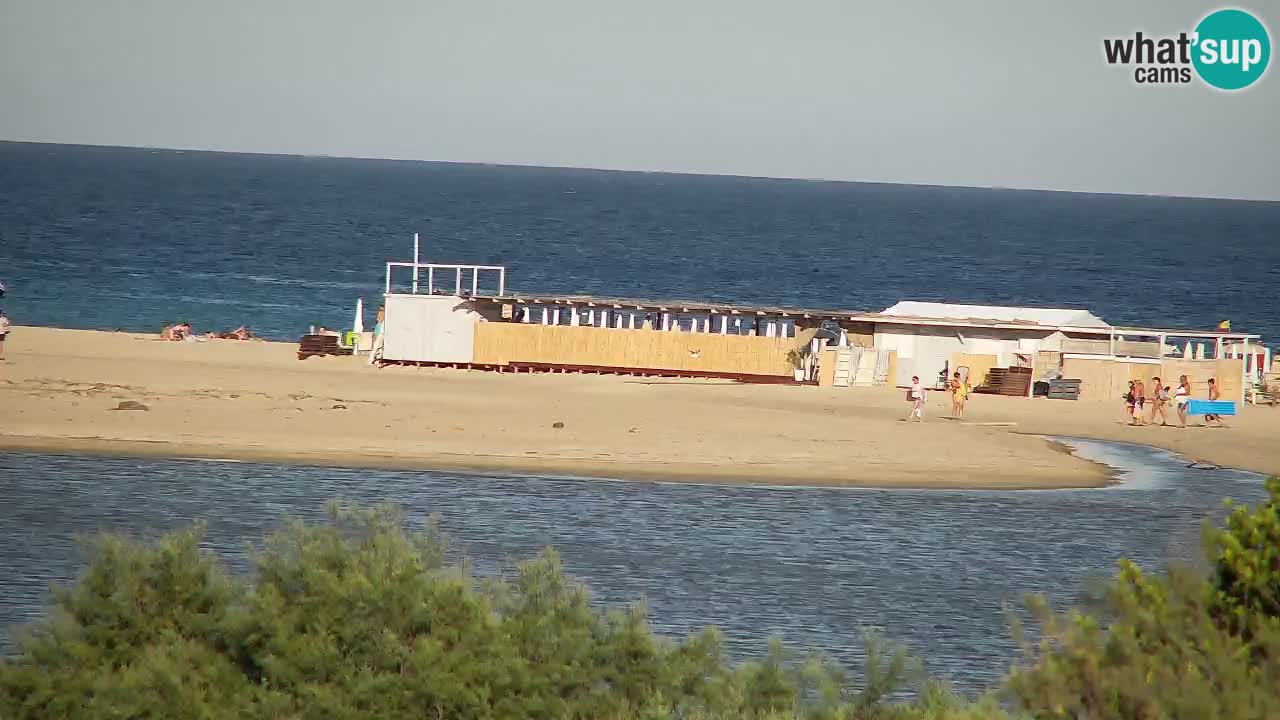 Web kamera Chia – Pogled uživo na plažu Su Giudeu