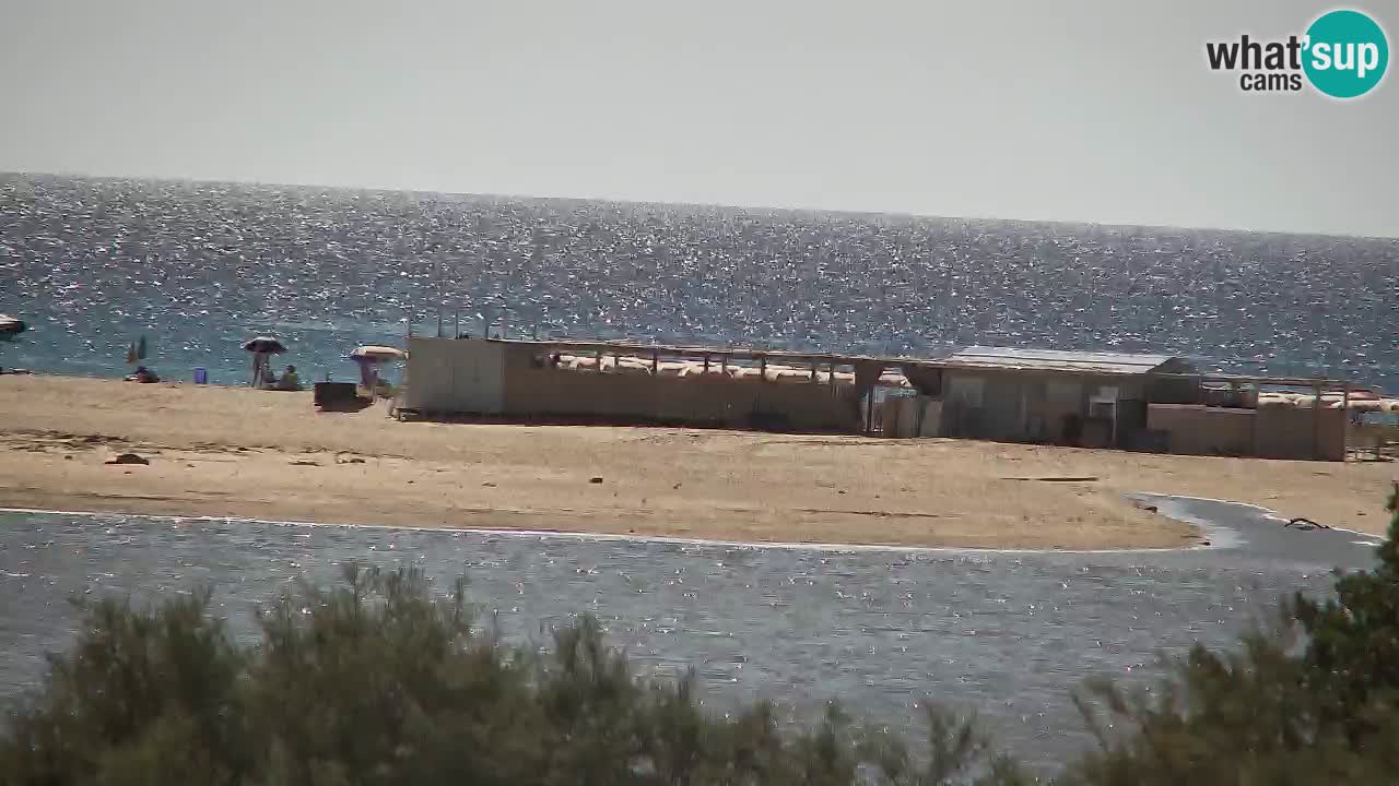 Webcam Chia – Spiaggia Su Giudeu in diretta