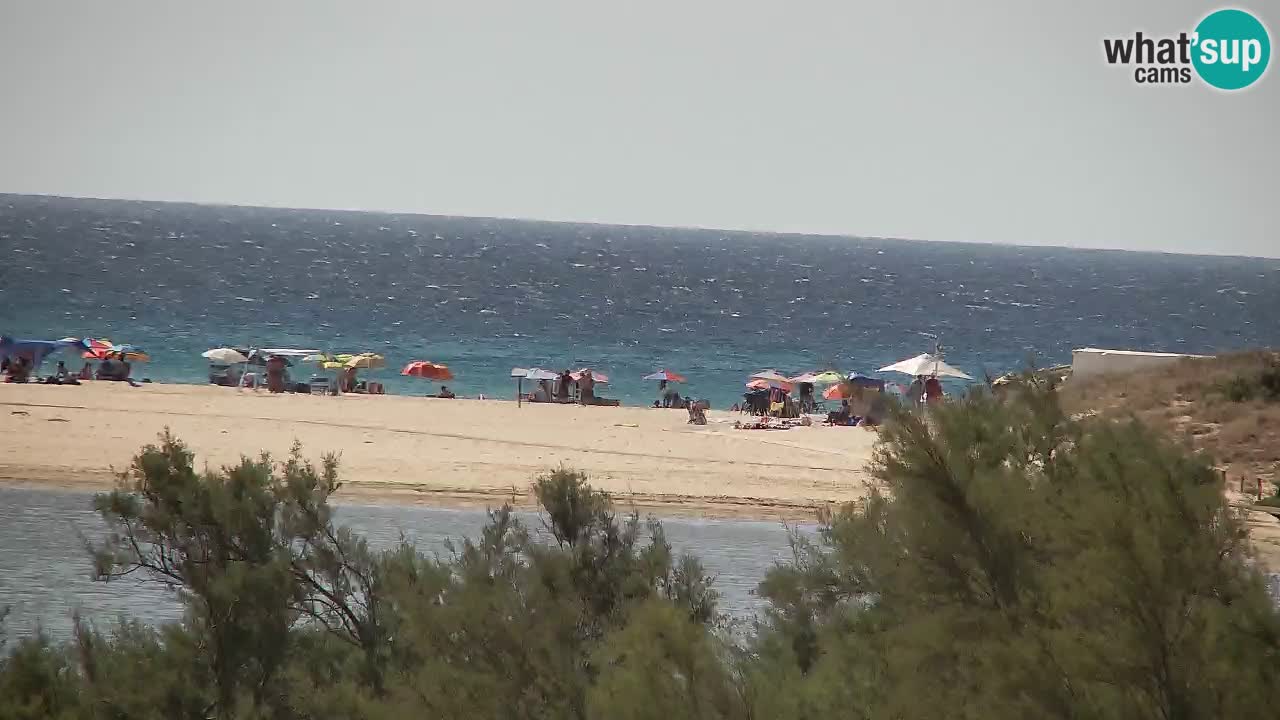 Webcam Chia – Spiaggia Su Giudeu in diretta
