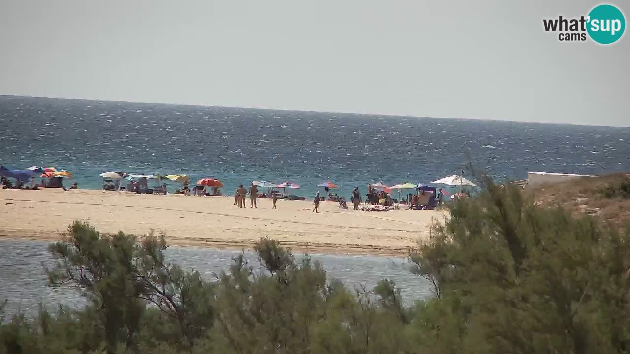 Webcam Chia – Spiaggia Su Giudeu in diretta
