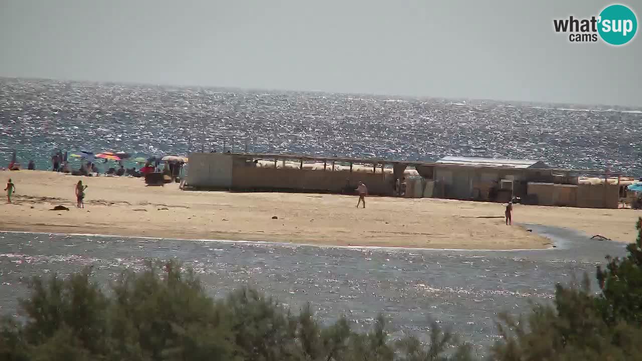 Webcam Chia – Spiaggia Su Giudeu in diretta