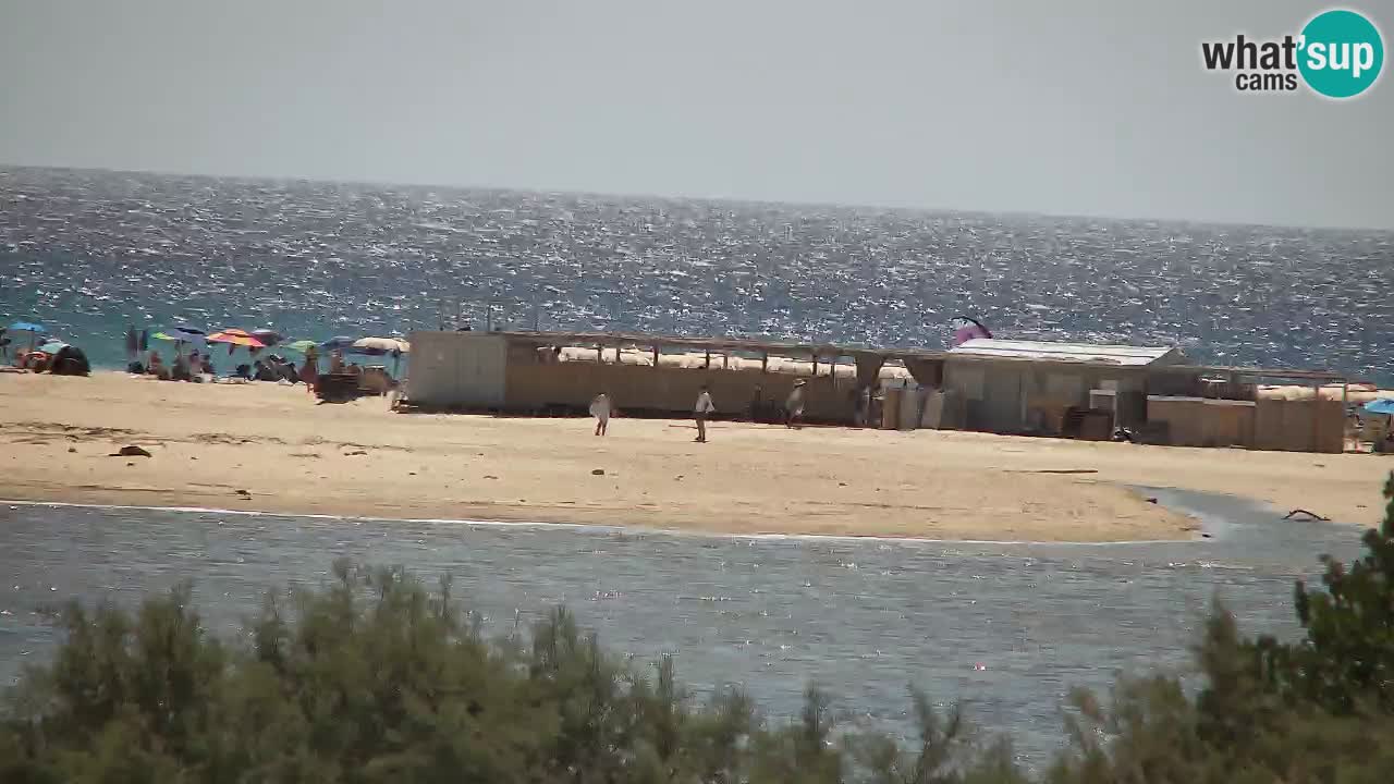 Webcam Chia – Spiaggia Su Giudeu in diretta