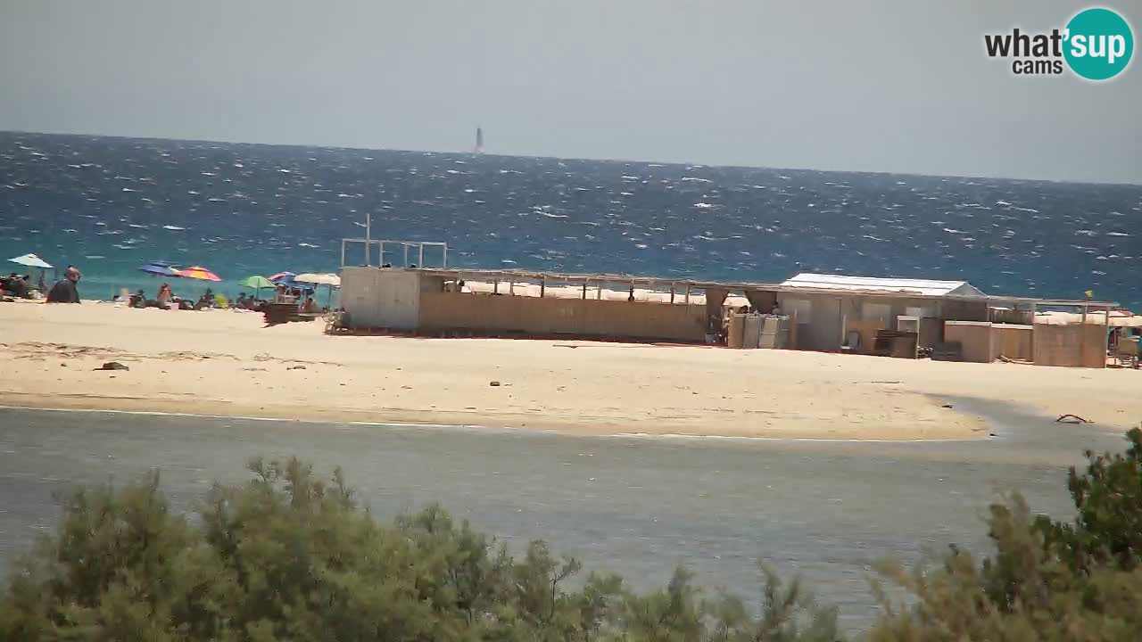 Webcam Chia – Vista en directo de la playa Su Giudeu