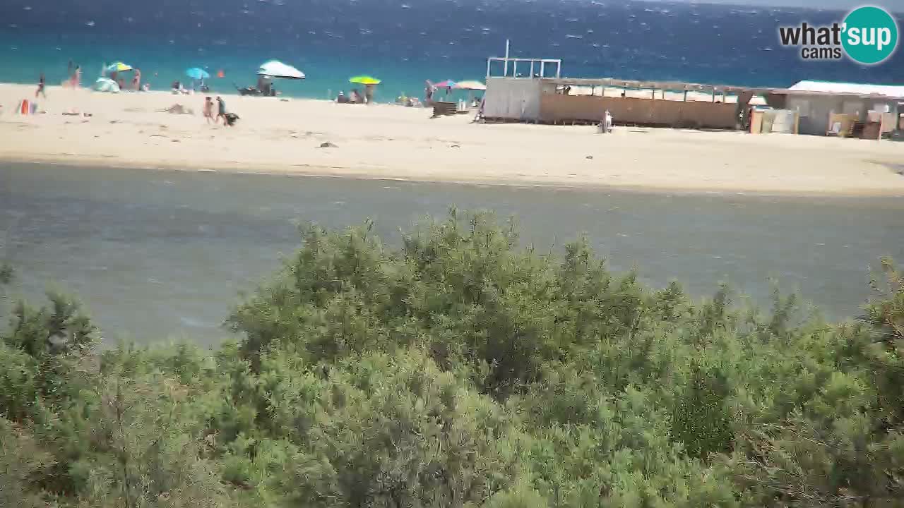 Webcam Chia – Spiaggia Su Giudeu in diretta