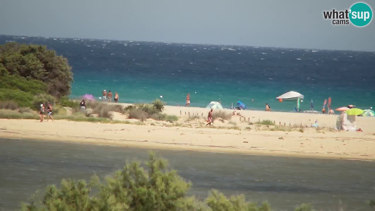Webcam Chia – Live View of Su Giudeu Beach