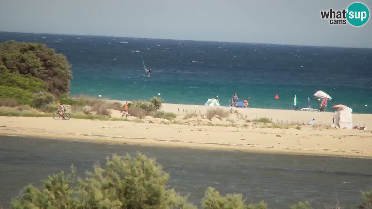 Webcam Chia – Live View of Su Giudeu Beach