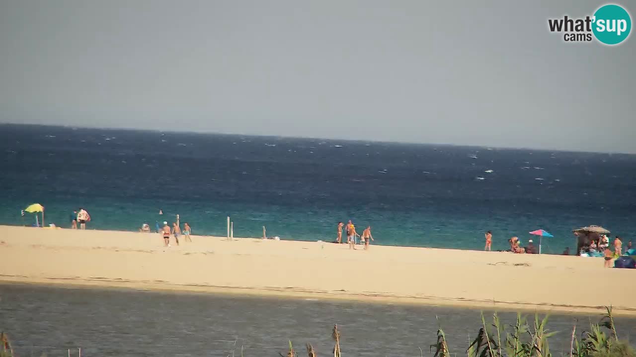 Webcam Chia – Spiaggia Su Giudeu in diretta