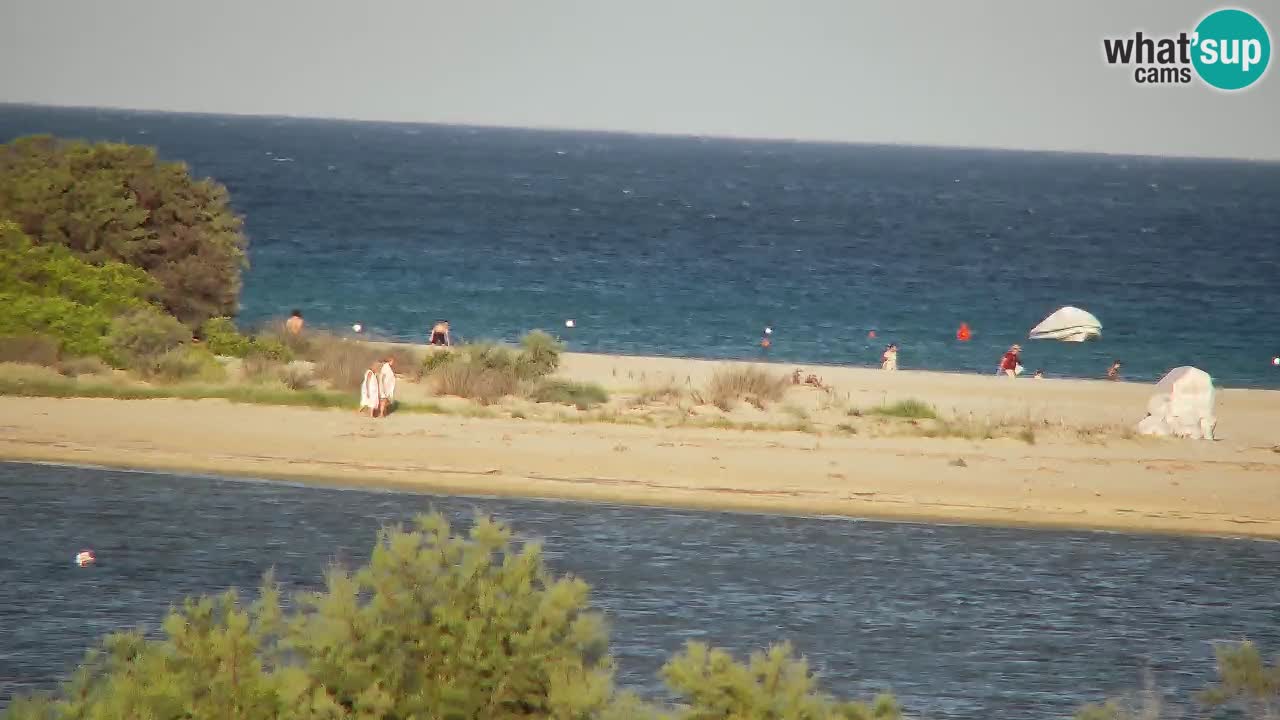 Webcam Chia – Spiaggia Su Giudeu in diretta