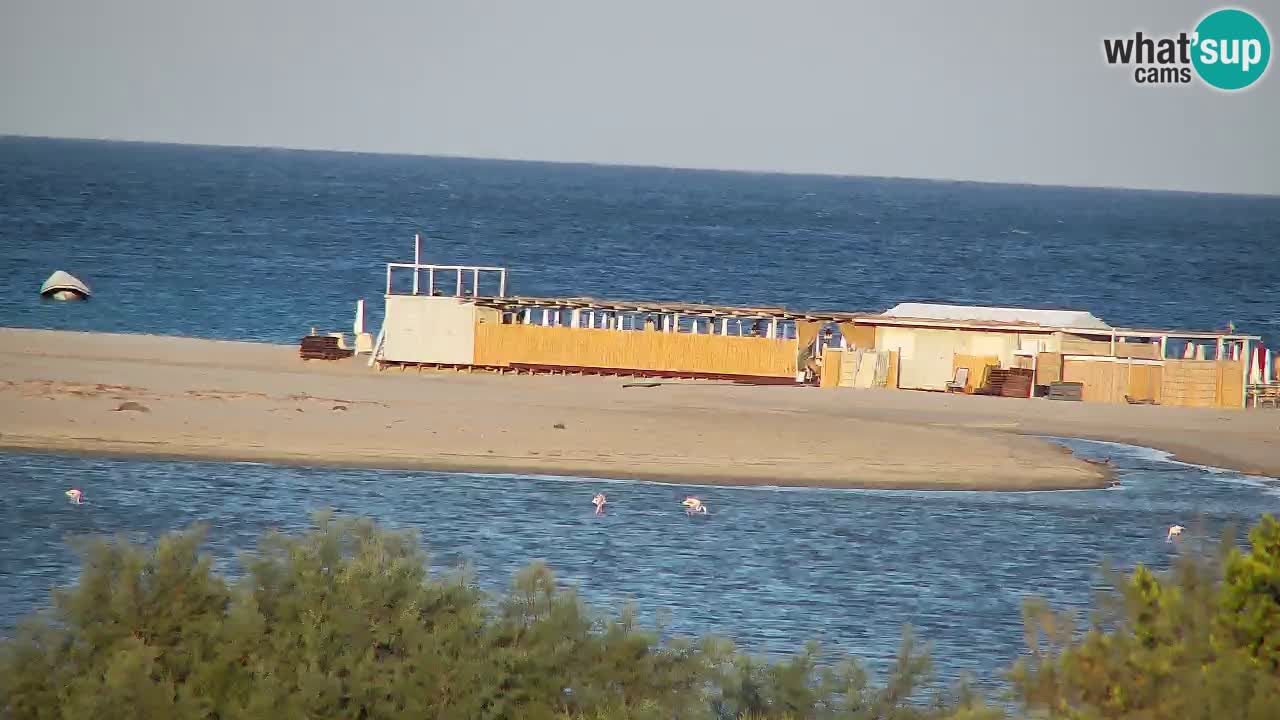 Webcam Chia – Spiaggia Su Giudeu in diretta