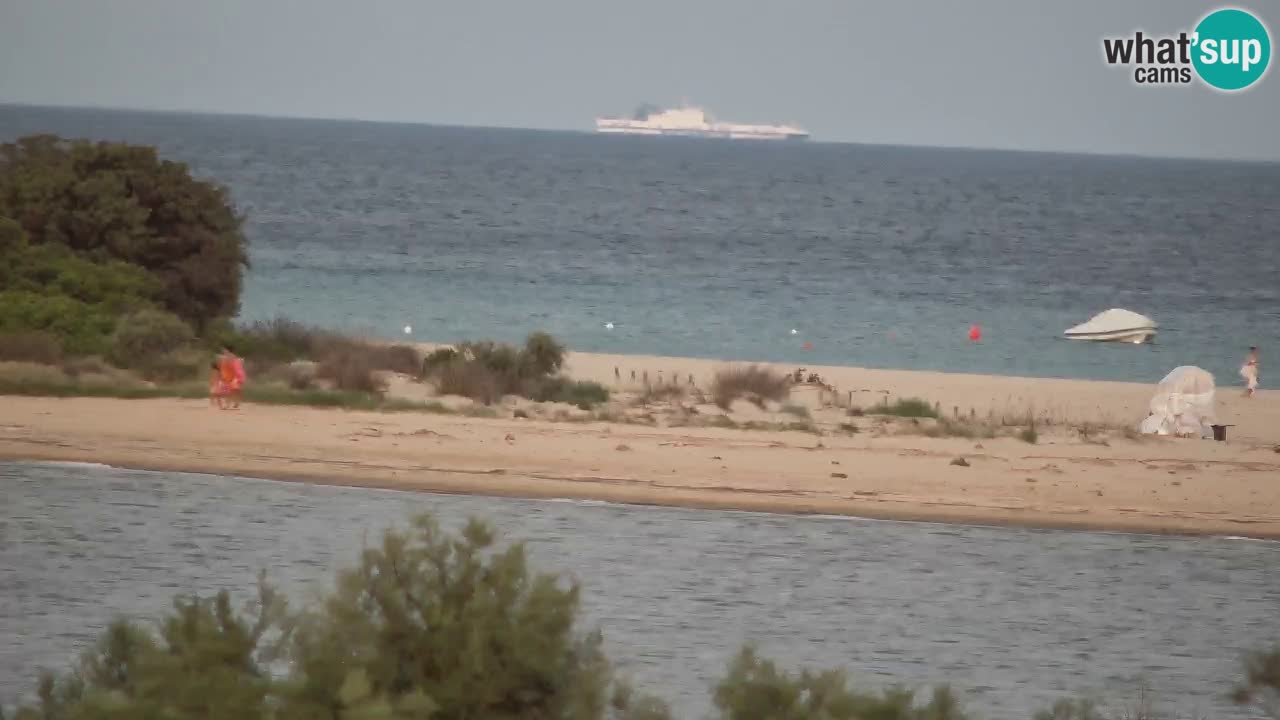 Webcam Chia – Liveblick auf den Strand Su Giudeu