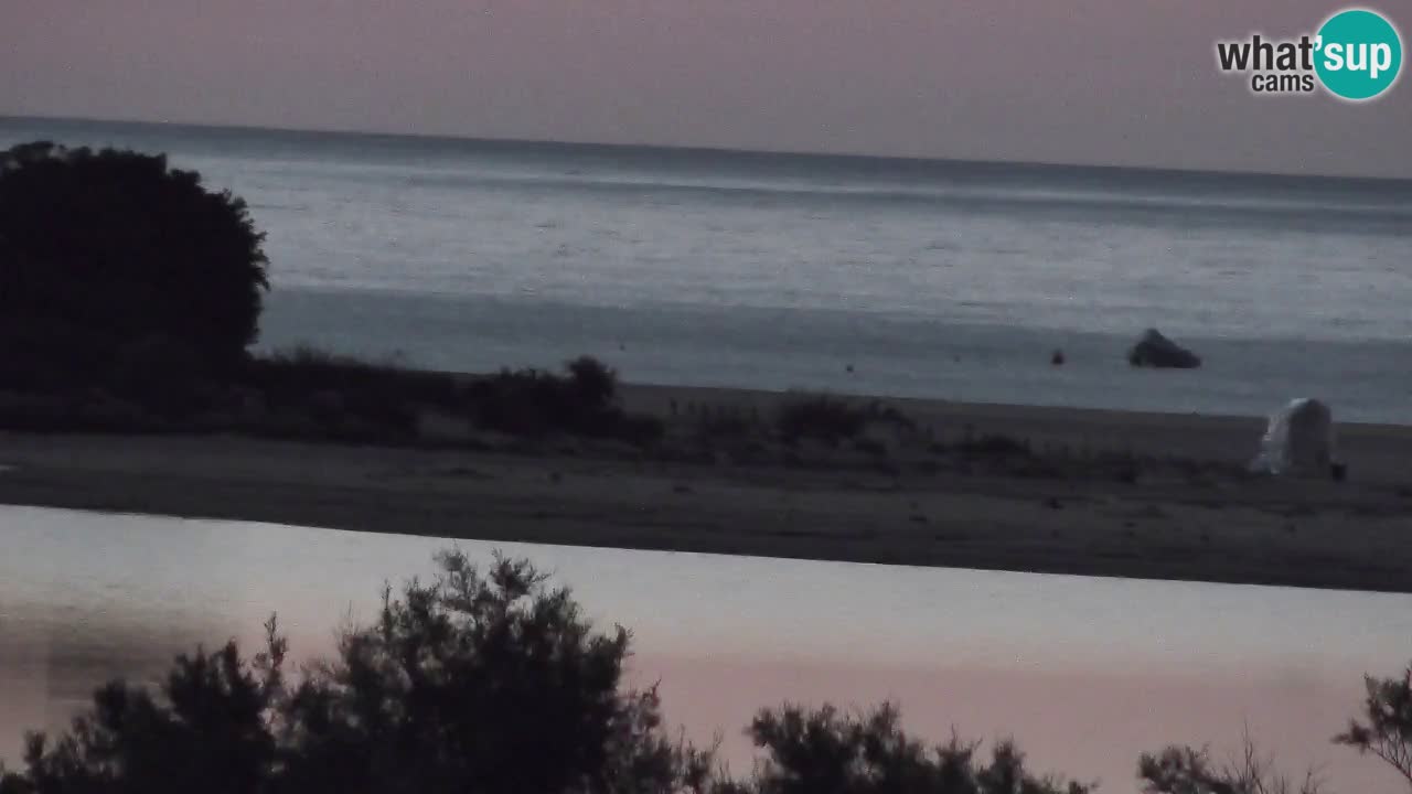 Webcam Chia – Live View of Su Giudeu Beach