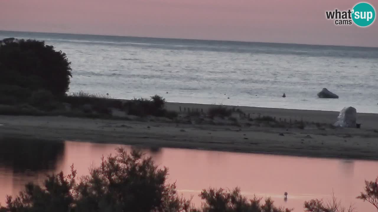 Web kamera Chia – Pogled uživo na plažu Su Giudeu