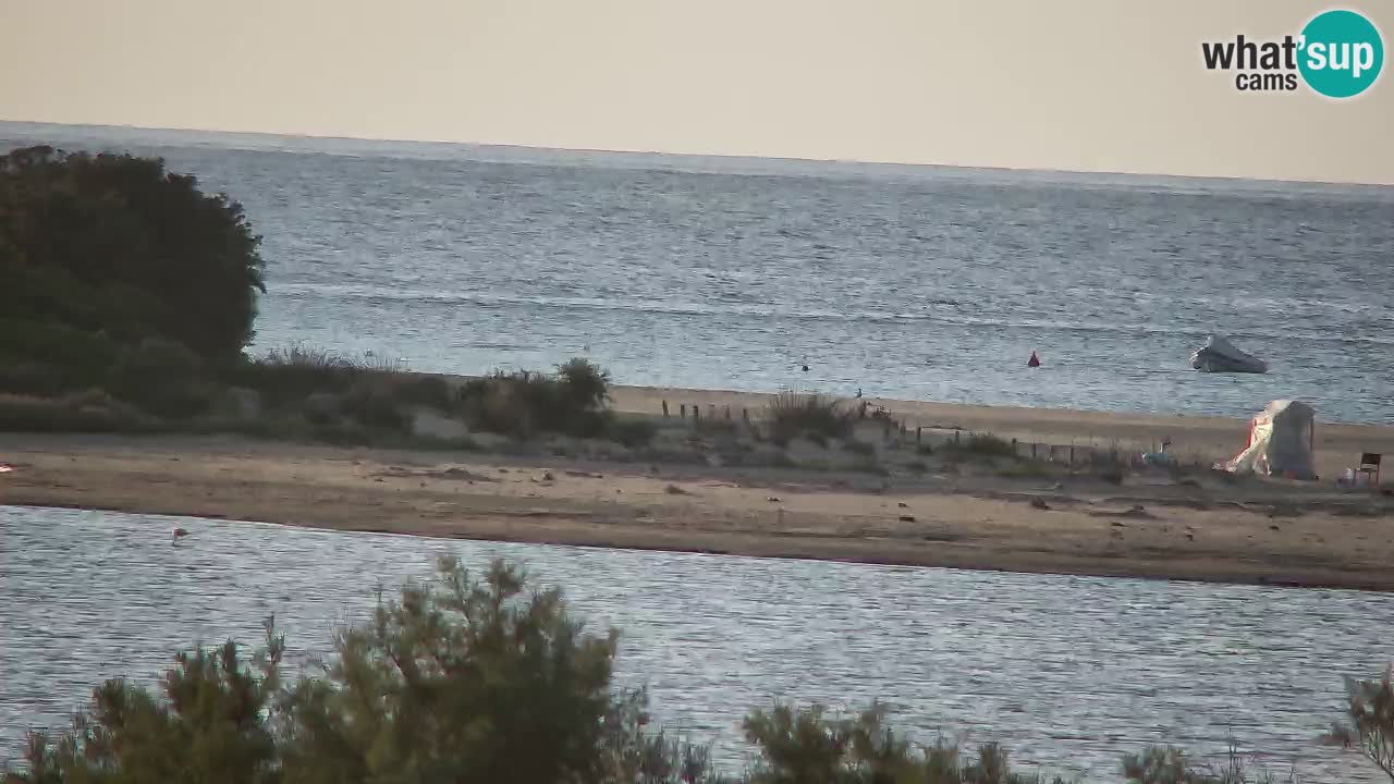 Webcam Chia – Vista en directo de la playa Su Giudeu