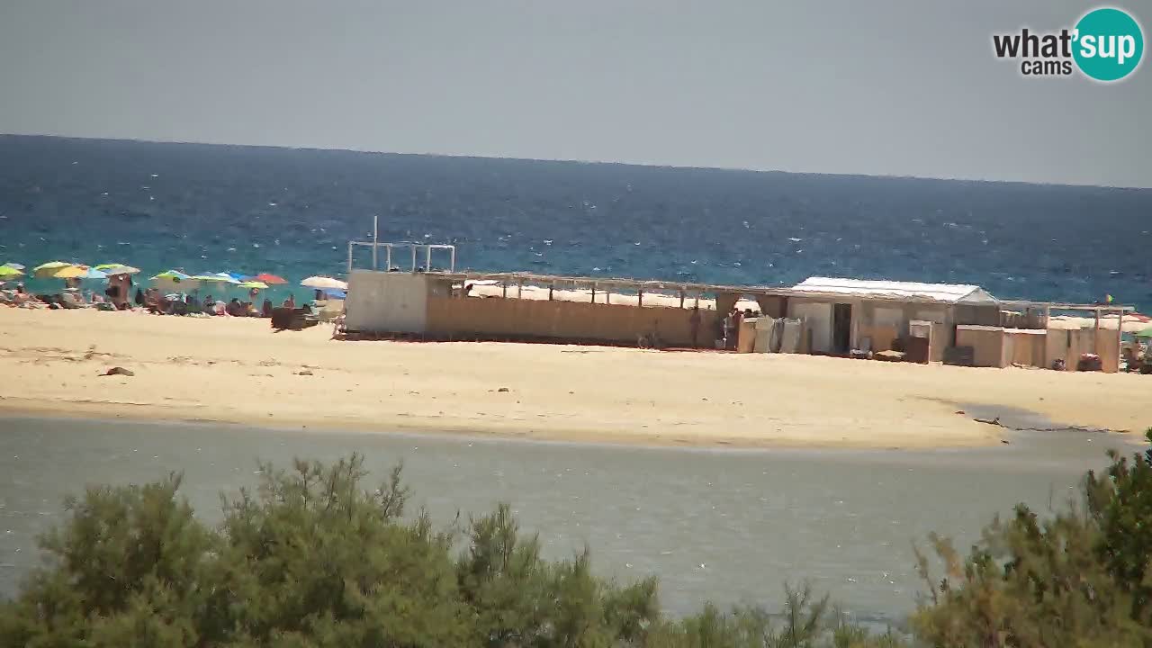 Webcam Chia – Spiaggia Su Giudeu in diretta