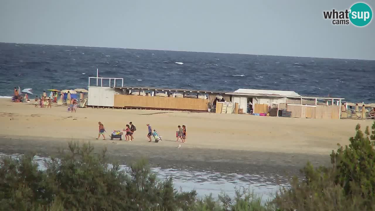 Webcam Chia – Live View of Su Giudeu Beach