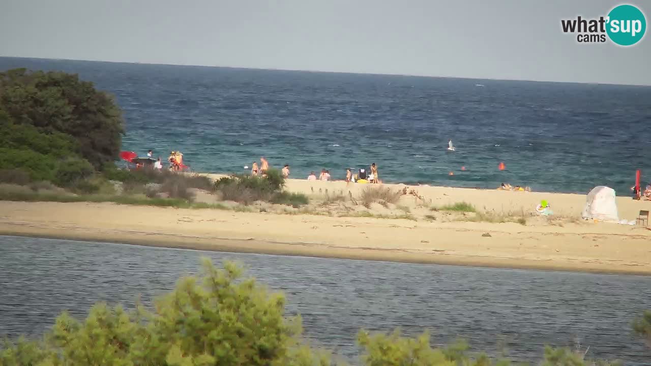 Webcam Chia – Spiaggia Su Giudeu in diretta