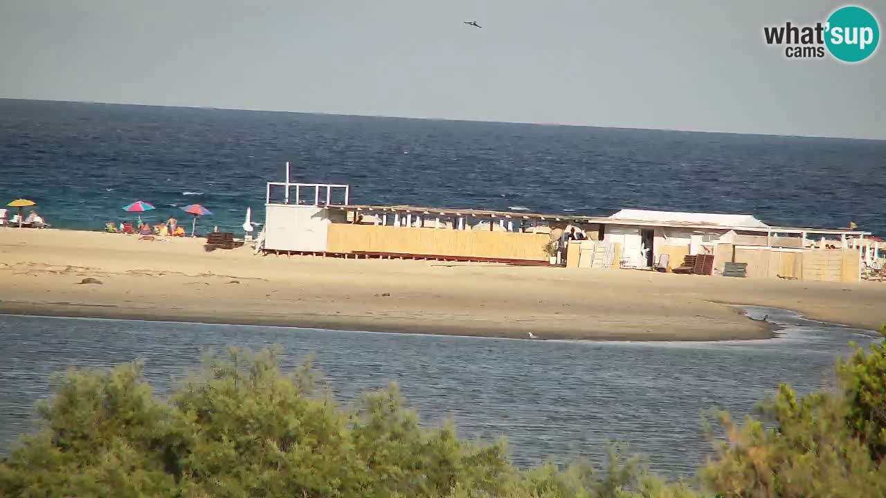 Webcam Chia – Spiaggia Su Giudeu in diretta