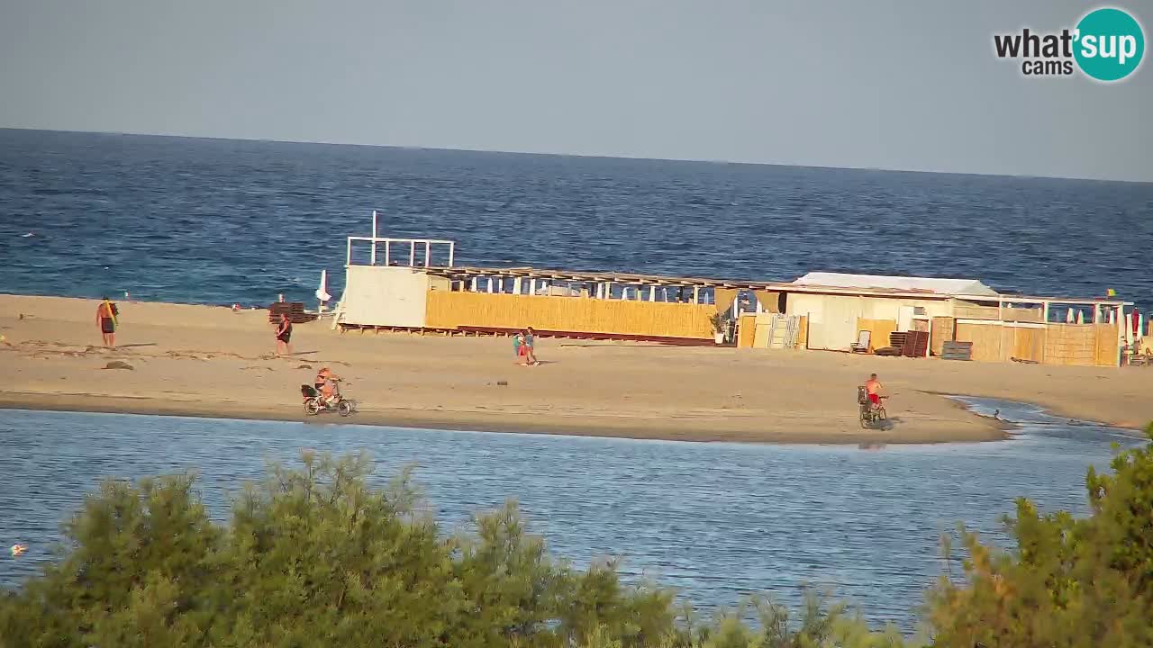Webcam Chia – Spiaggia Su Giudeu in diretta