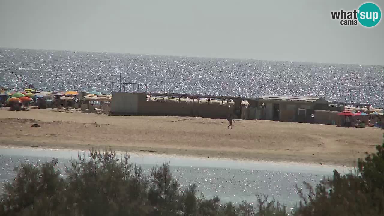 Webcam Chia – Liveblick auf den Strand Su Giudeu