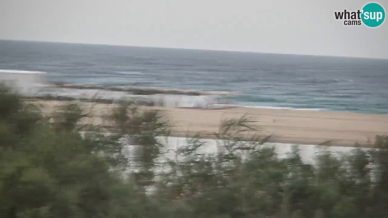 Webcam Chia – Spiaggia Su Giudeu in diretta