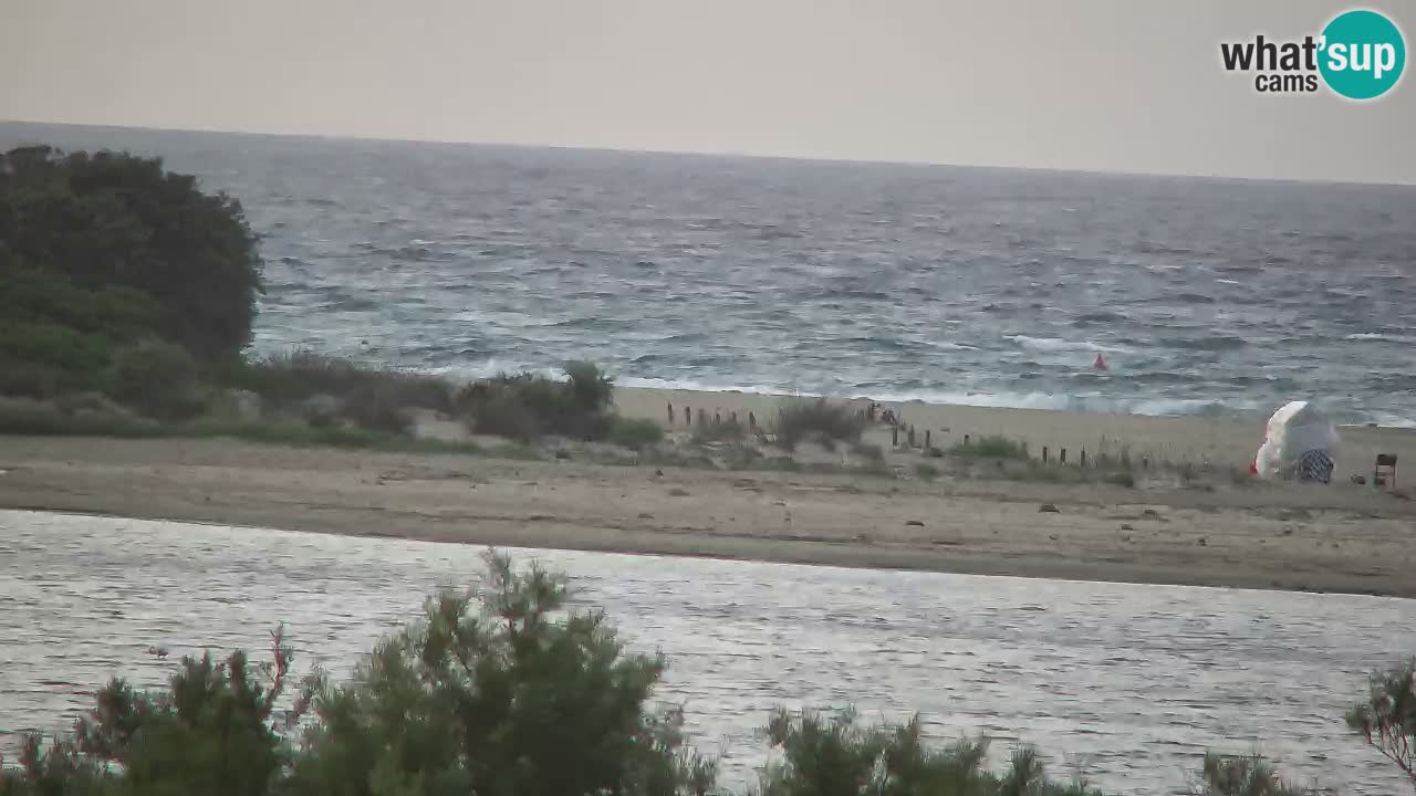 Webcam Chia – Live View of Su Giudeu Beach
