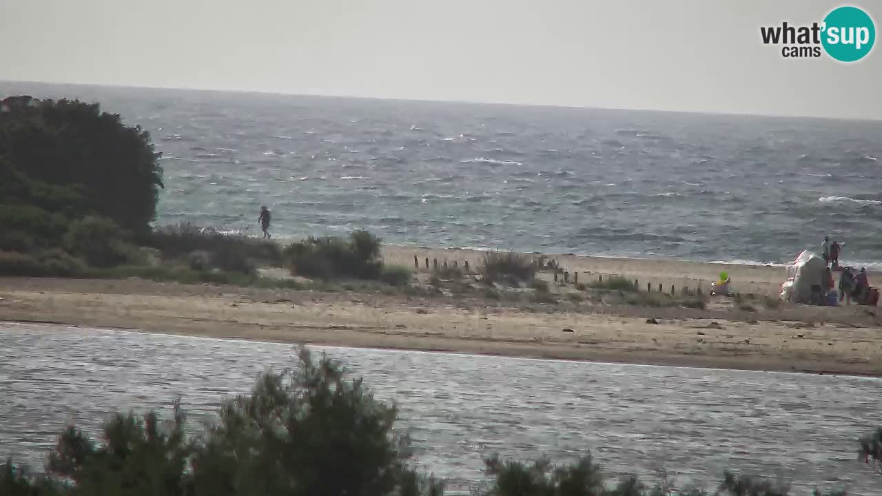 Webcam Chia – Spiaggia Su Giudeu in diretta
