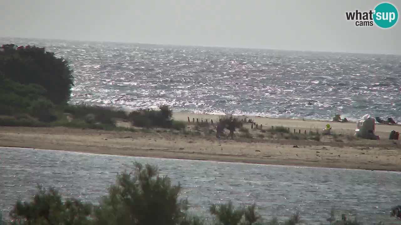 Webcam Chia – Spiaggia Su Giudeu in diretta