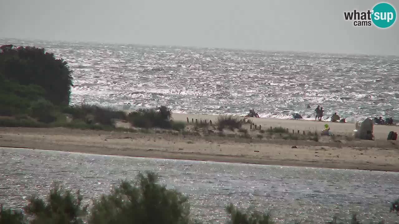 Webcam Chia – Spiaggia Su Giudeu in diretta