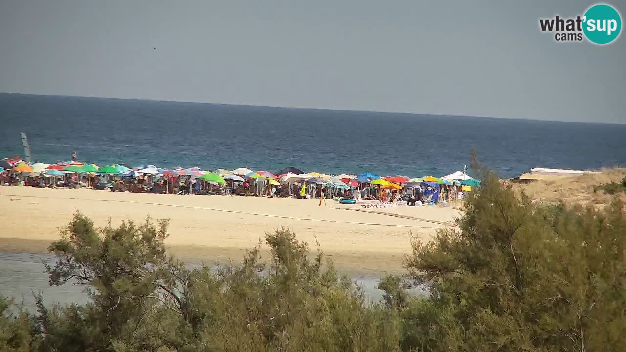 Webcam Chia – Liveblick auf den Strand Su Giudeu