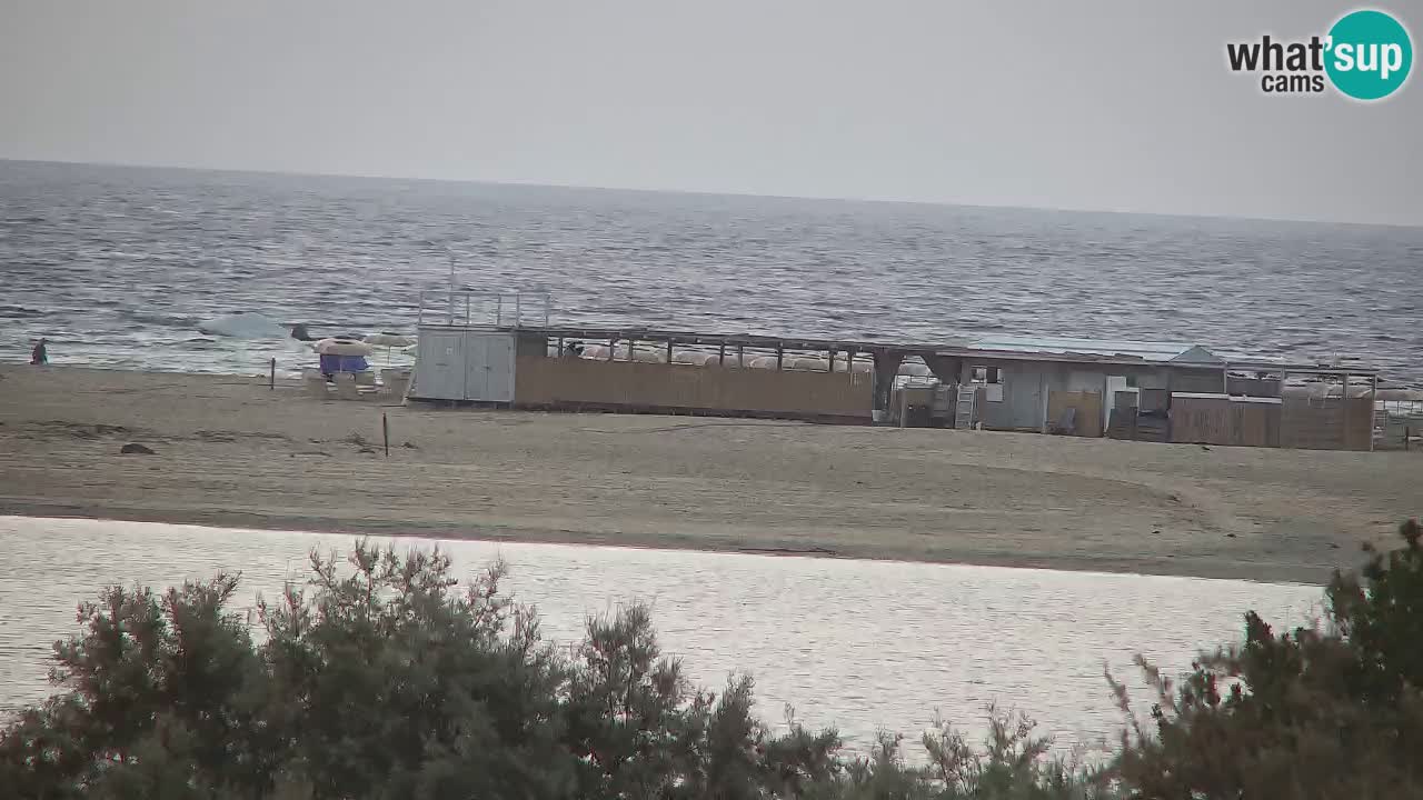 Webcam Chia – Vista en directo de la playa Su Giudeu