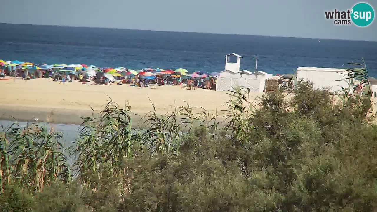 Web kamera Chia – Pogled uživo na plažu Su Giudeu