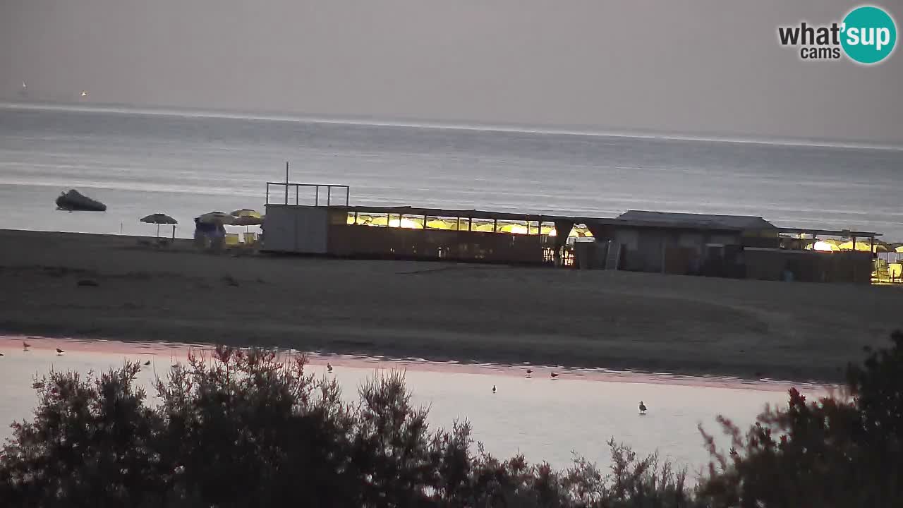 Spletna kamera Chia – Pogled v živo na plažo Su Giudeu