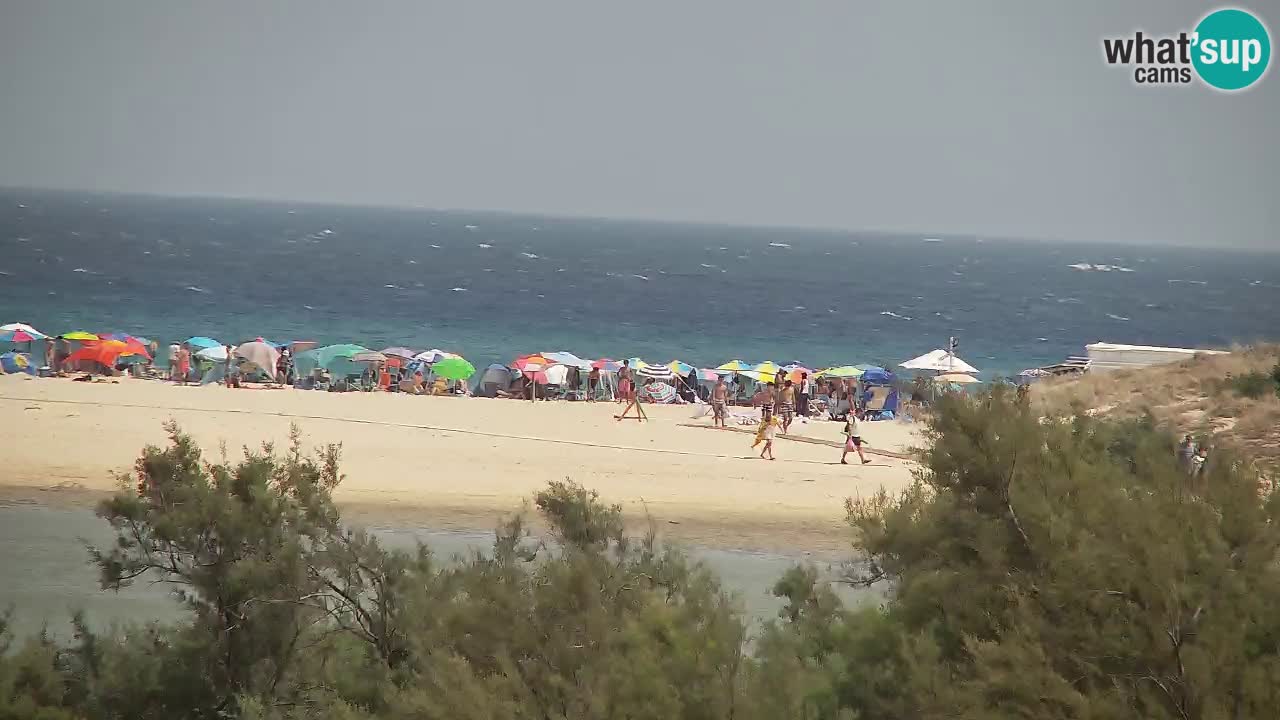 Webcam Chia – Live View of Su Giudeu Beach