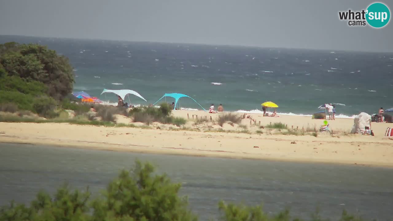 Webcam Chia – Live View of Su Giudeu Beach