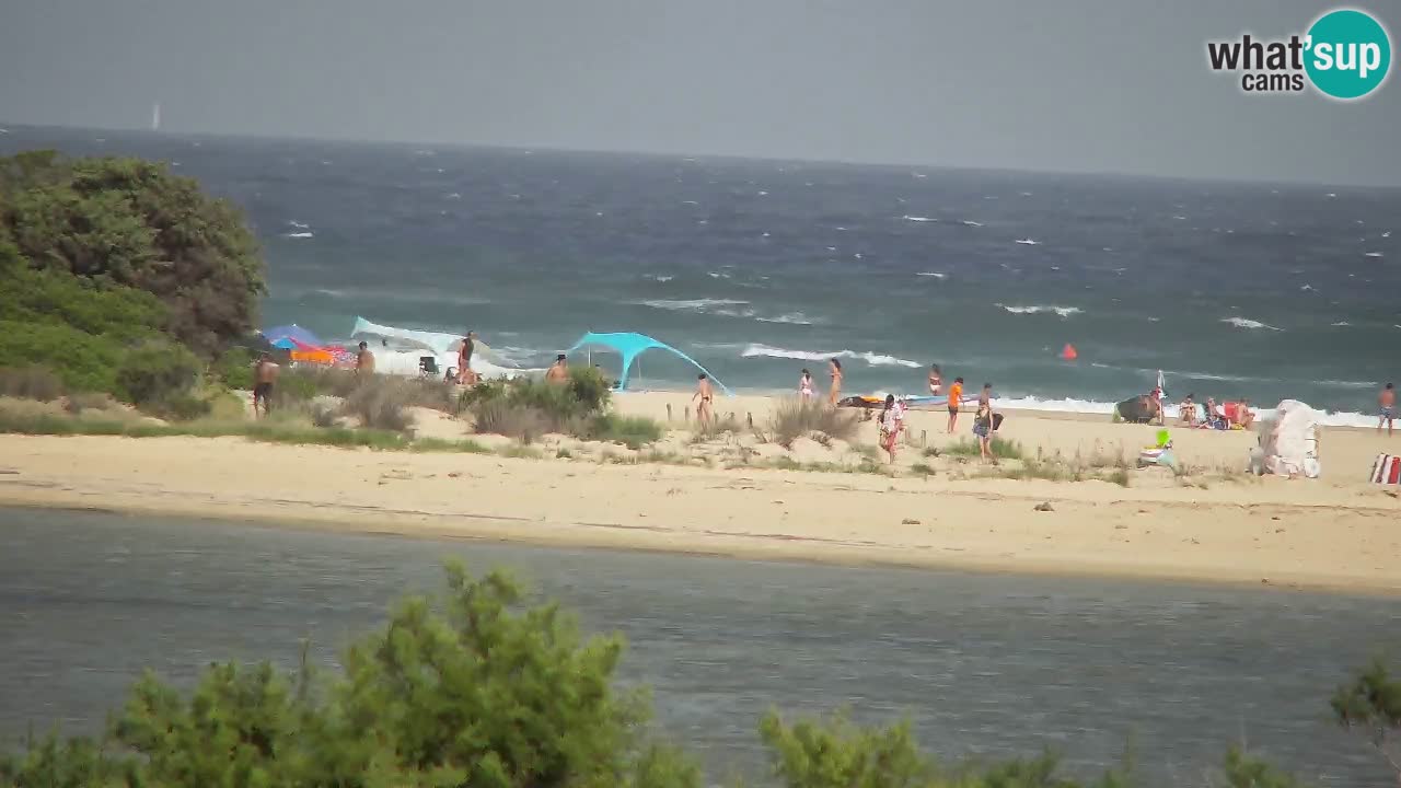 Webcam Chia – Liveblick auf den Strand Su Giudeu