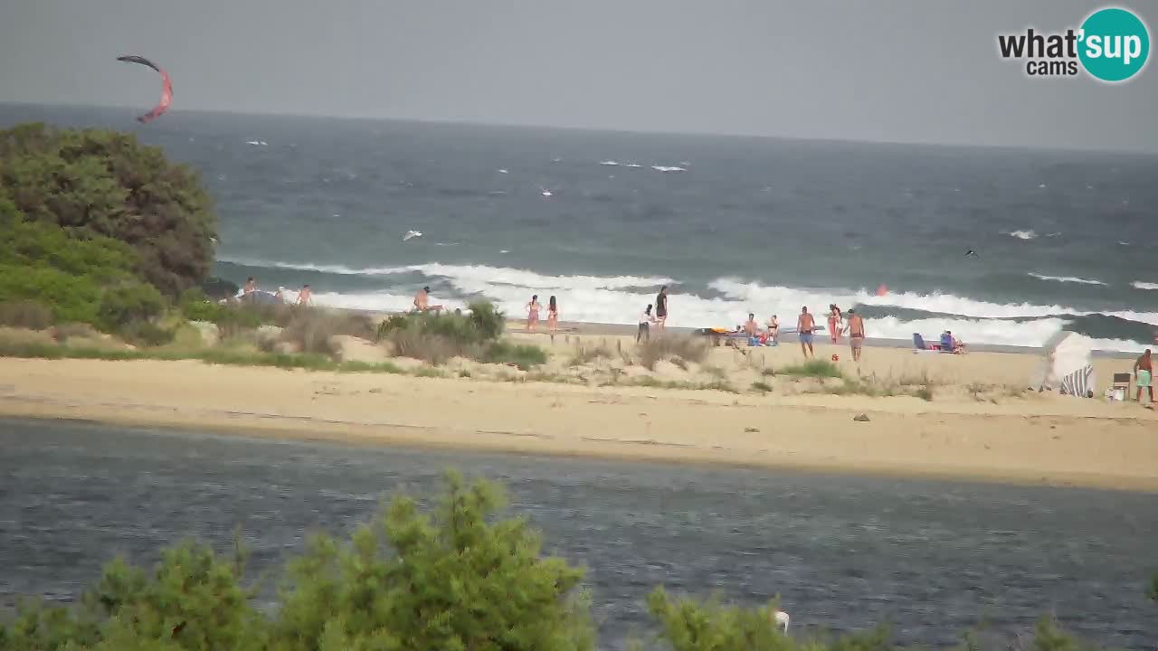 Webcam Chia – Spiaggia Su Giudeu in diretta