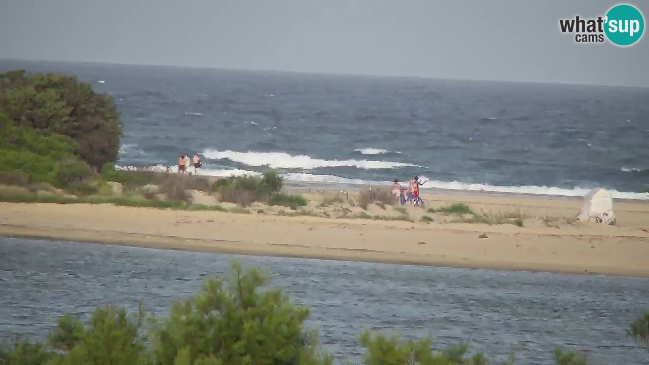Webcam Chia – Spiaggia Su Giudeu in diretta