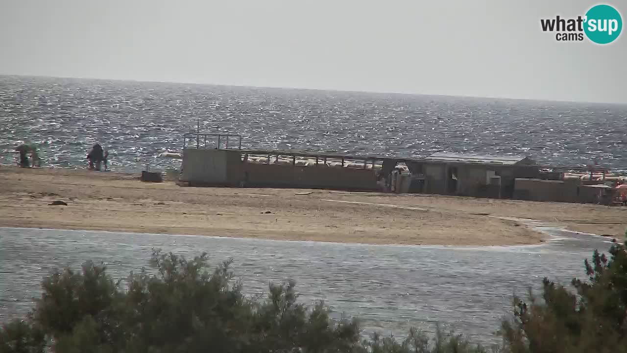 Webcam Chia – Vista en directo de la playa Su Giudeu
