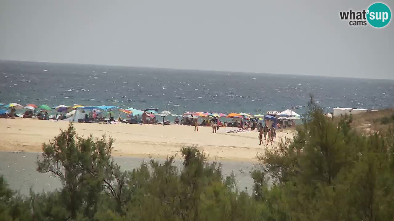 Web kamera Chia – Pogled uživo na plažu Su Giudeu