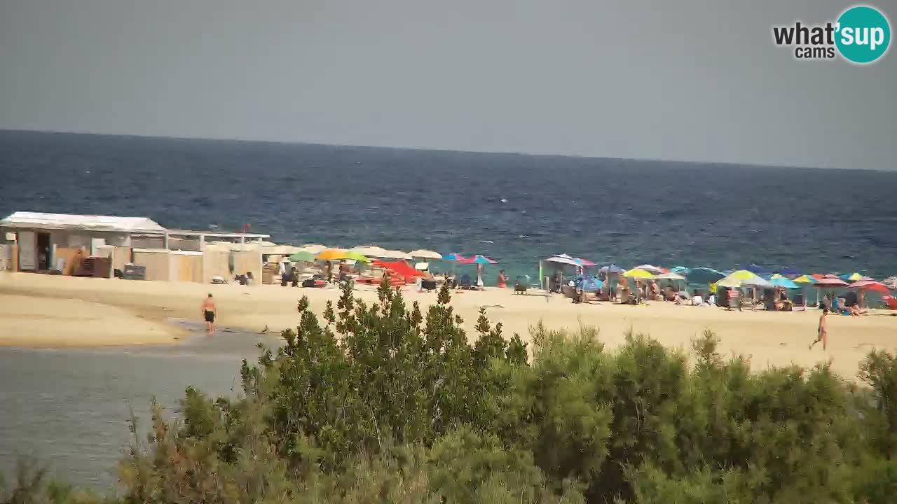 Web kamera Chia – Pogled uživo na plažu Su Giudeu