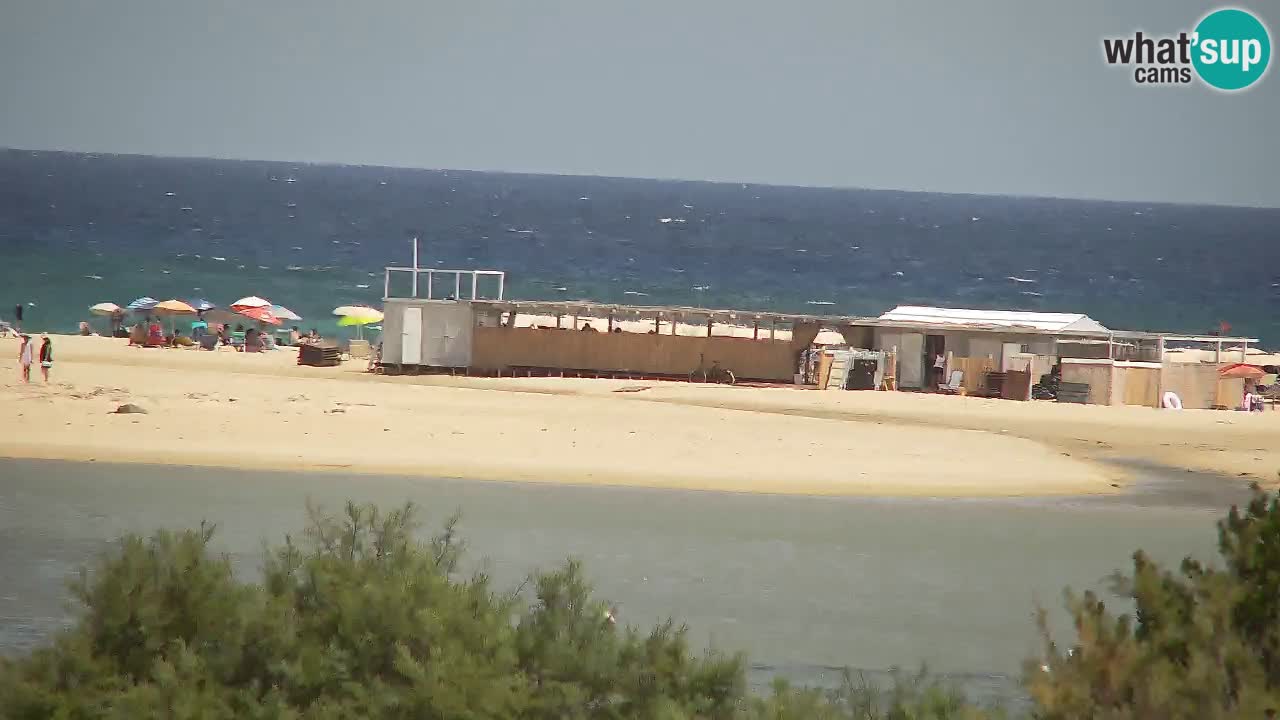 Webcam Chia – Spiaggia Su Giudeu in diretta