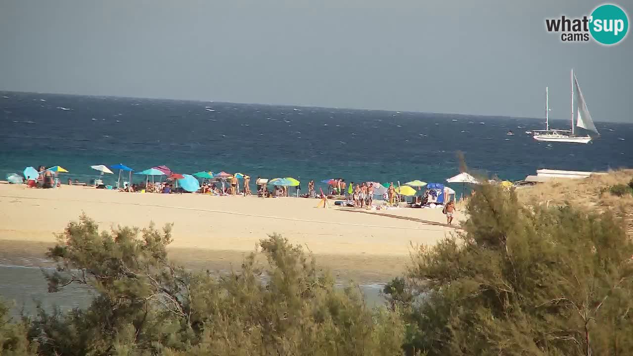Webcam Chia – Liveblick auf den Strand Su Giudeu