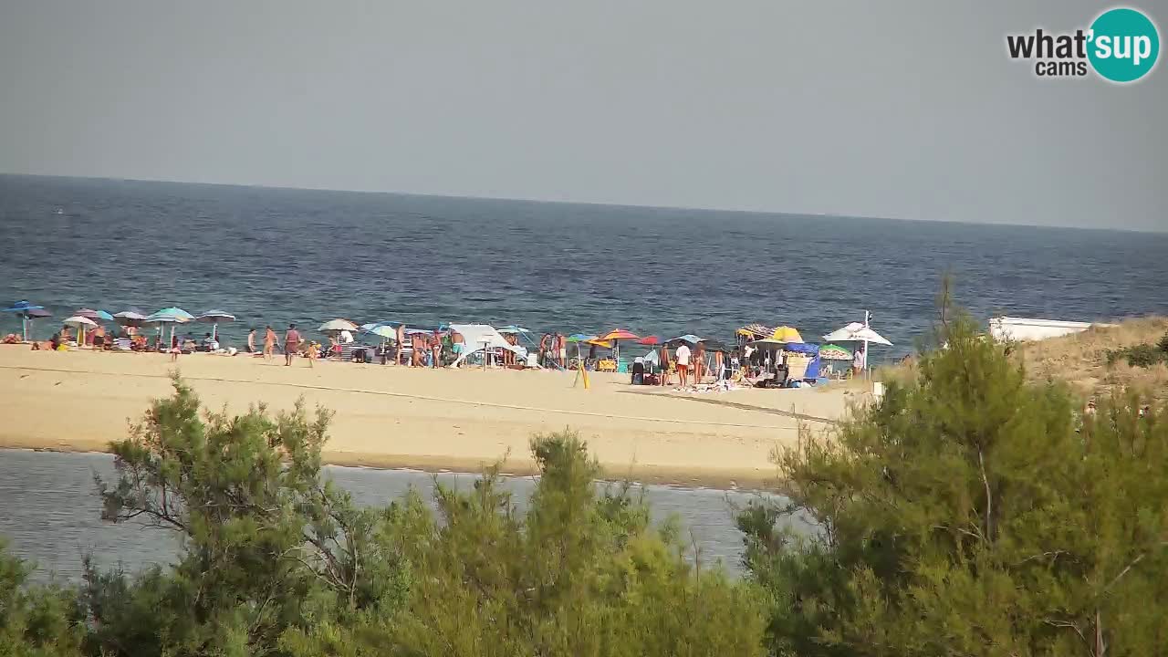 Web kamera Chia – Pogled uživo na plažu Su Giudeu