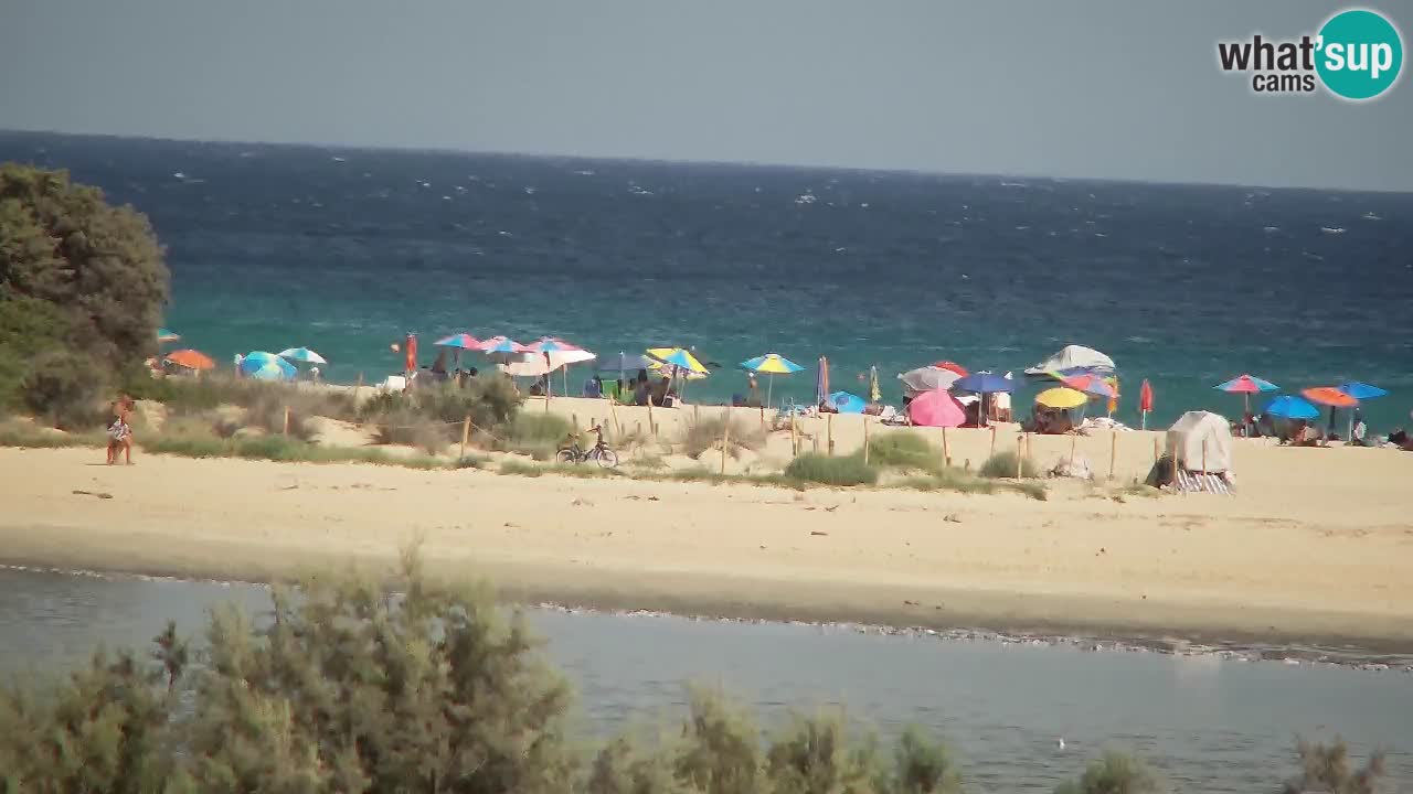 Webcam Chia – Live View of Su Giudeu Beach