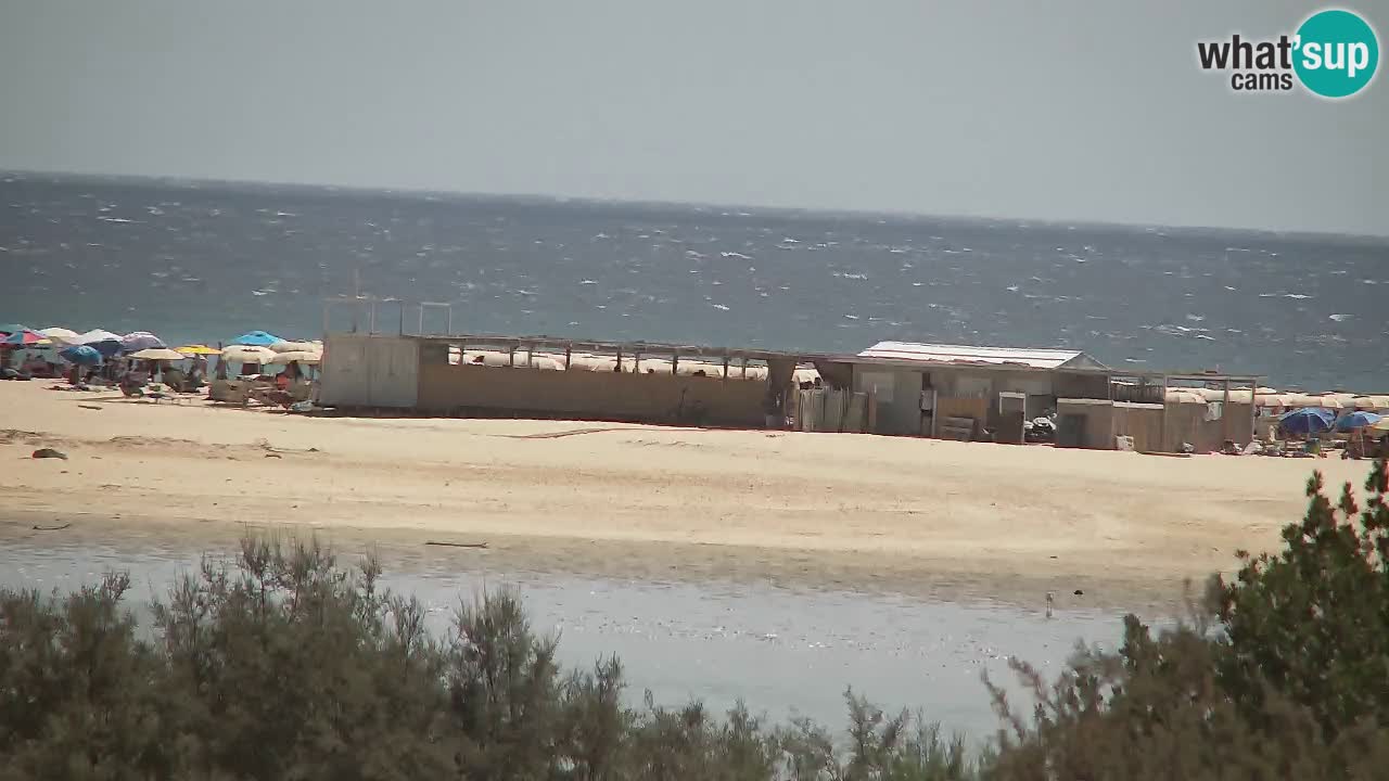 Webcam Chia – Spiaggia Su Giudeu in diretta