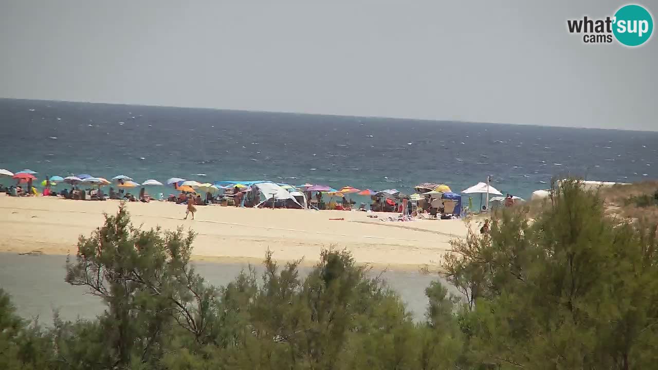 Webcam Chia – Spiaggia Su Giudeu in diretta