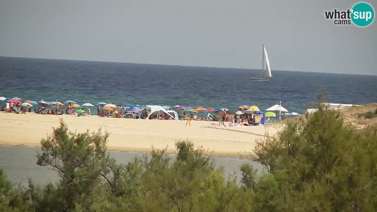 Webcam Chia – Live View of Su Giudeu Beach