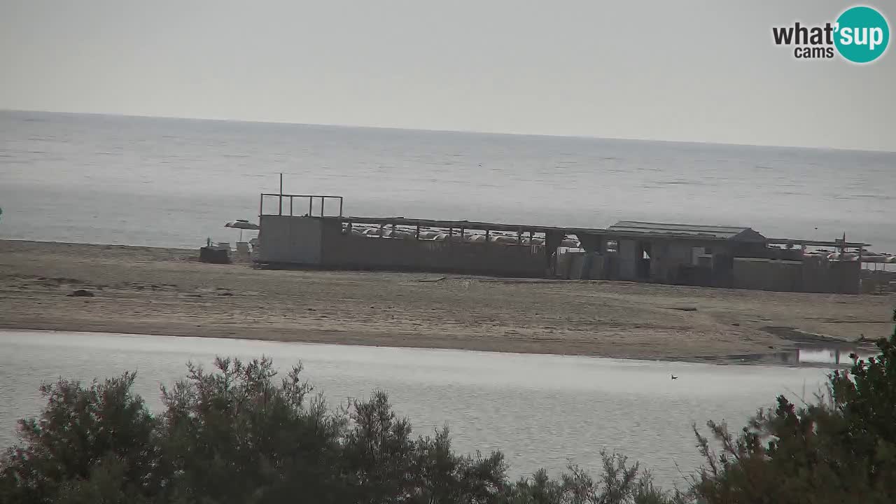 Spletna kamera Chia – Pogled v živo na plažo Su Giudeu