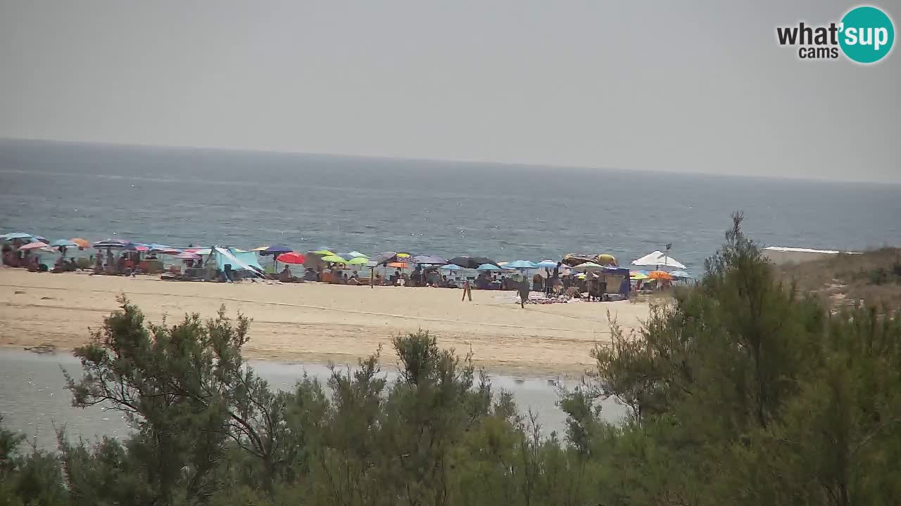 Webcam Chia – Spiaggia Su Giudeu in diretta